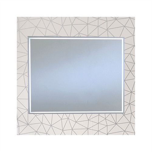 Nevada Mirror with Integrated LED Light Strip - 600 x 400mm